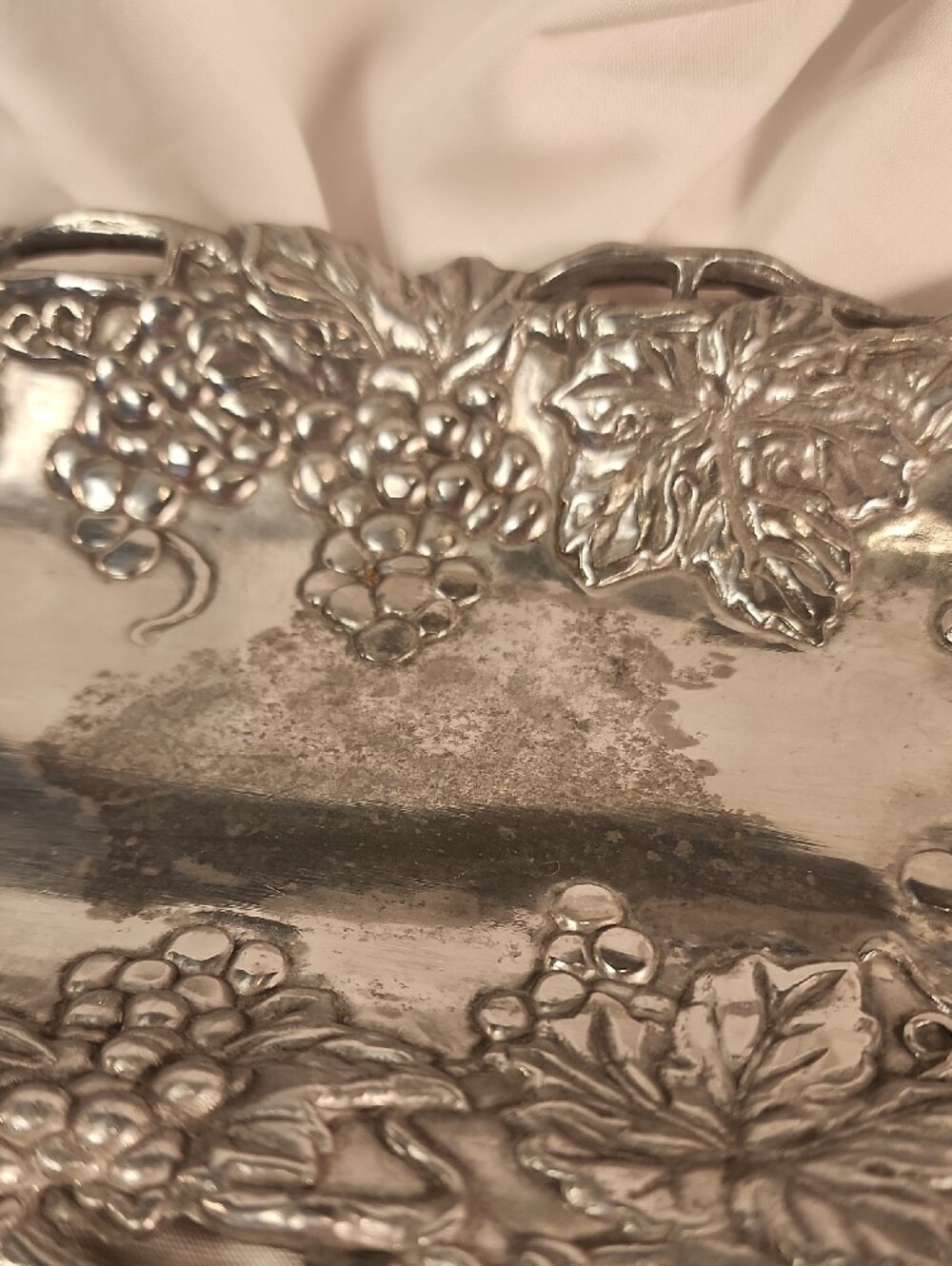 Arthur Court Large Aluminum Serving Tray - Picture 3 of 6